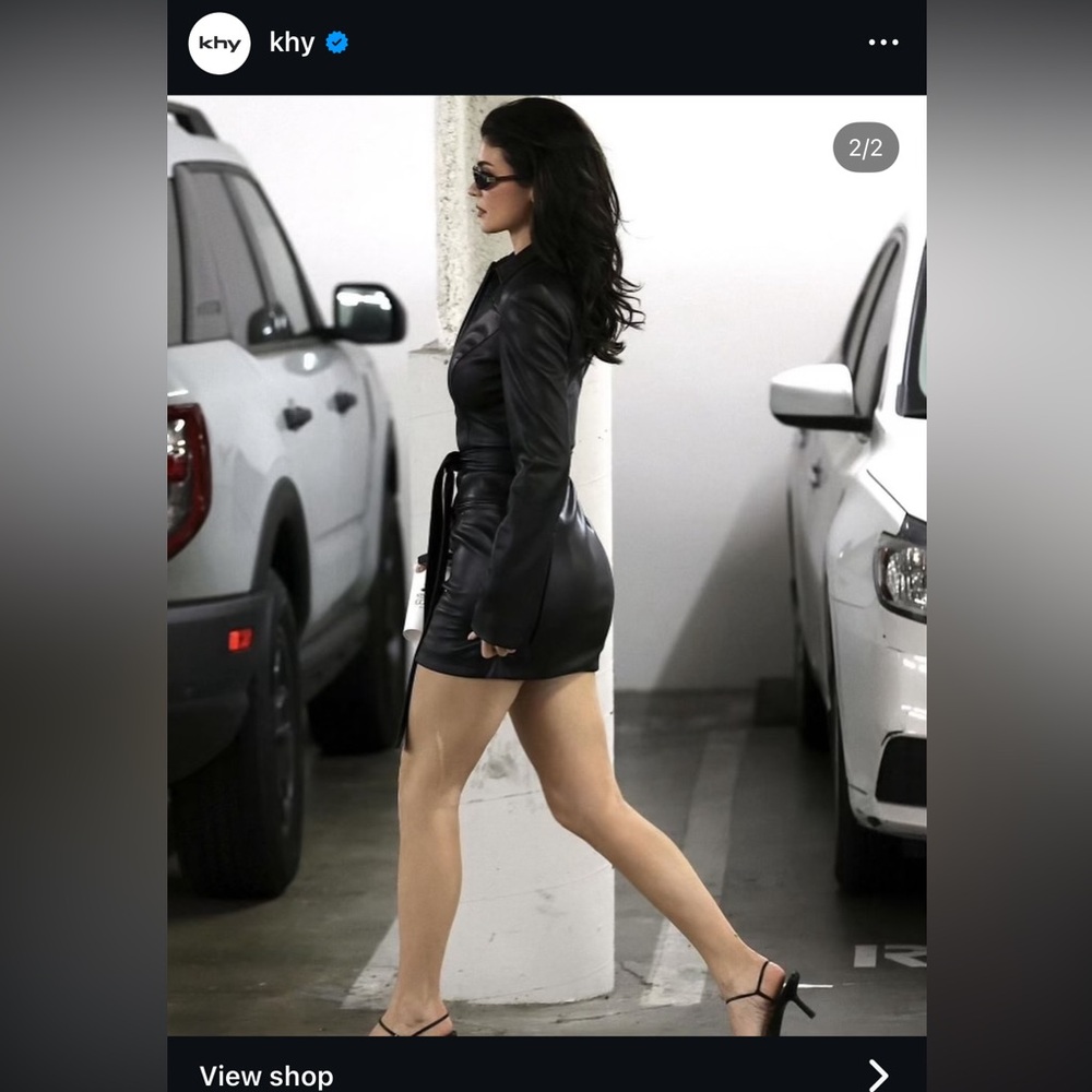 Khy Leather Dress